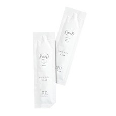 주 1회 집중 수리 RauB 라우브 헤어 리치 마스크 4포입 무 헤어팩 집중 트리트먼트 내부 수리 데미지 케어 풀보산 살롱 전매, 1개, 1g