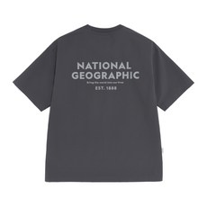 내셔널지오그래픽 NATIONALGEOGRAPHIC N262UTS141 프리즈 스트레치 그래픽 반팔 티셔츠 GREY N262UTS141090 216531