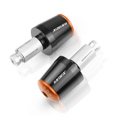 모토 핸들바 기어 밸런스 플러그 슬라이더 엔드 캡, 1개, 8. BLACK ORANGE