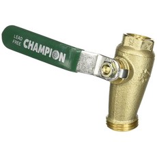 Arrowhead® 253bvlf Quickturn™ 꼬임 없는 호스 빕 볼 밸브 1.3cm(1/2인치) Fip X 1.9cm(3/4인치)