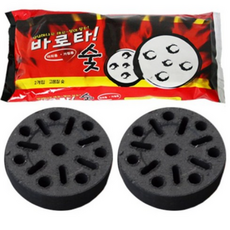 착화용 바로타 숯, 2개, 300g