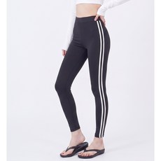여성 워터레깅스 두줄 라인 레깅스 수영복 레깅스 워터파크 비치 래쉬가드 하의