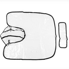 서유 강아지 레인코트 중형견우비 강아지비옷, L