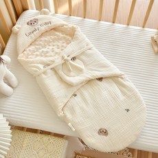 Lovely Baby 嬰兒睡袋，純棉襁褓包被