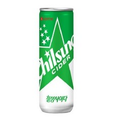 롯데칠성 사이다 캔 250ml x 30개 업소용 탄산음료