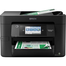 Epson Workforce Pro WF-4820 무선 올인원 컬러 잉크젯 프린터 - 인쇄 스캔 복사 팩스 분당 25매 4800 x 2400dpi 8.5 47.2인치, Epson Workforce Pro WF4820 무선