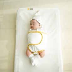 머미쿨쿨 무소음 스와들 스트랩 속싸개 밤부메쉬 M