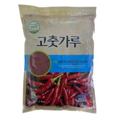 가온 고춧가루 김치용, 1개, 2.5kg