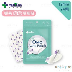 美德醫療 OMO 喔萌痘痘隱形貼, 1組, 24入
