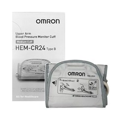 OMRON 歐姆龍 原廠血壓計壓脈帶 (M 22-32cm) - 軟式含接頭 HEM-CR24, 1個