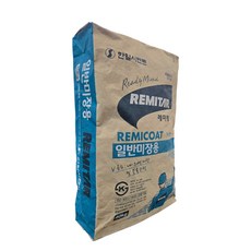 [토담산업] 한일시멘트 미장용 레미탈 몰탈 40KG, 1개