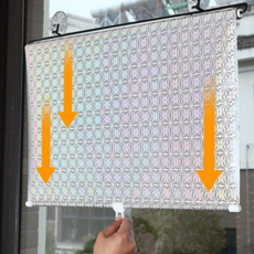 흡착식 붙이는 블라인드 자외선 창문 암막 블라인드 유리창 가리개 간편
