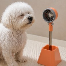 펫 드라이어 스탠드 핸즈프리 180도 각도 조절 안 적인 받침대, 1개, 상세페이지 참조