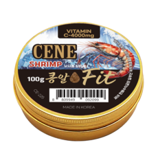 세네 비타민 집어제 새우 콩알핏 찌낚시용, 1개, 100g