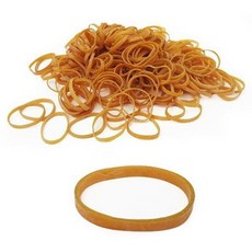 노란고무줄 70x5mm 두꺼운 벌크 300g, 본상품