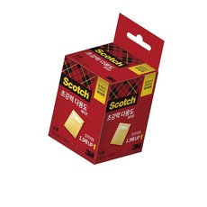 3M 초강력테이프 리필6롤 접착 사무실 매장 데스크 학교 유치원 택배 문구