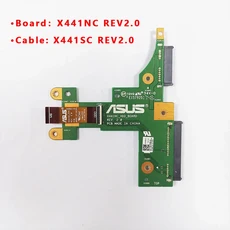광학 드라이브 ODD 커넥터 잭 보드 노트북 SATA 하드 ASUS A441U, 02 X441NC SET