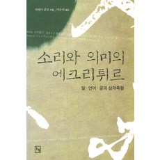 소리와 의미의 에크리튀르:말 언어 글의 삼각측량, 논형, 가와다 준조 저/이은미 역