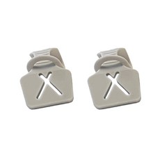 디그니티독 푸푸링 강아지 산책용품 배변봉투 똥츄 케이스 풉백 걸이 핸즈프리 휴대용 홀더 7color 2개입, 은색(2개입)