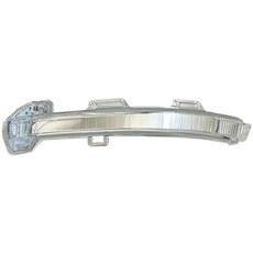 정밀 방향 지시등 좌우측 사이드 미러 노란색 간편한 설치, 1개, 1. A