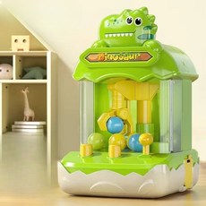 카피바라 미니 농구 게임기 구슬 슈팅 뽑기 머션, 공룡 뽑기 게임기 연두색