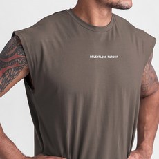 DDOKSONYEO 男款健身服基本寬背心