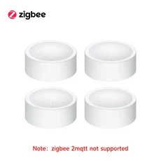 쿠쿠스토어 Tuya ZigBee 스마트 노브 스위치 무선 장면 버튼 회전식 조광기 가전 자동화 연결 리모콘, 02 zigbee4 pcs