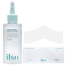 일소 슈퍼 멜팅 세범 소프트너 150g + 착붙코튼 패드 40매 기획세트, 1개