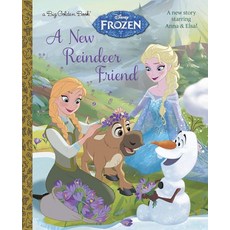 [5] A New Reindeer Friend (Disney Frozen) (Big Golden Book) [hardcover], [5] A New Reindeer Friend (Dis