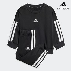 아디다스 ADIDAS KIDS JD6481 I 3S FT JOG 240 트레이닝세트 맨투맨세트 집 활동복 085∼100 HCK 136942