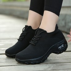 에어 워킹화 여성 니트 키높이운동화 스니커즈 LK520