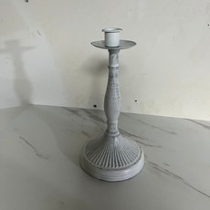做舊鐵藝複古燭臺 燭光晚餐拍攝道具, 單頭一頭