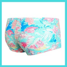 커플 여행 예쁜수영복 고급소재 수영복 브랜드jkuss 스노클링 민트블루 핑크 골든피쉬 남성 숏사각 남자수영복 남친 쇼터