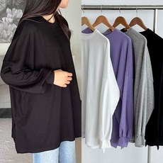 마미누리엔 트임박스티 빅사이즈 임산부 티셔츠 긴팔티 177040