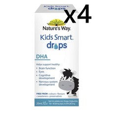 네이쳐스웨이 키즈스마트 DHA 드롭 20ml x4개 Natures Way