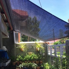 차광막 90% 옥상 햇빛가림 튼튼한 차광 그늘막 4면봉재, 검정색