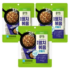 풀무원 3분간편 통영멸치볶음 만들기, 3개, 220g
