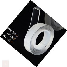 후니곳간 1M 재사용가능 아크릴폼 투명 양면테이프 3p 두께 2mm 양면테이프초강력