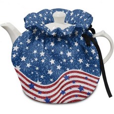 크리스마스 카디널 쏜 버드 티포트 코지 세탁기 세탁 가능한 패브릭 주방 먼지로 아침 보온 및 보온 가정용 장식