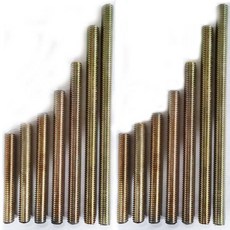 절단 전산볼트 무두볼트 중길이 절탭볼트, M10, 150mm, 1개