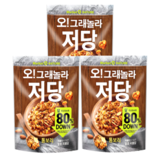 마켓오네이처 오그래놀라 저당 통보리, 900g, 3개