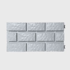 화단울타리 정원 벽돌 펜스 잔디 미니 경계 분리대, 그레이 1p