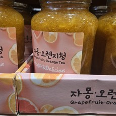 씨밀레 자몽오렌지청 2kg, 1개입, 2개