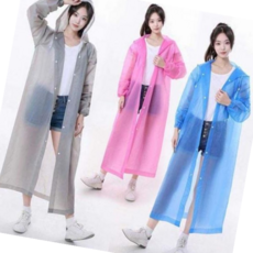 비옷 보이 우먼 캐주얼 언시즌 여행나들이 트래블용 얇은 방수코트 레인코트 여자 보이즈 판초우의