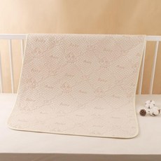 嬰兒彩棉隔尿墊 防水透氣 可愛小象圖案 100cm*150cm, 1個, 小猴子,30cm*45cm五條