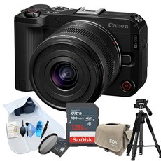 [포토리뷰이벤트] 캐논 EOS R50 V + RF-s 14-30mm KIT 블랙 + 128GB 패키지