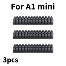 Bambu Lab A1 와이퍼 실리콘 브러시 용 노즐 브러시 Bambulab A1 청소 도구 용 핫베드 장착 스크러버 3D 프린터 액세서리, 1)3pcs-for A1 Mini