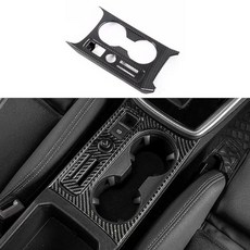 아우디 A3L 2021-2023과 호환되는 자동차 내부 도어 핸들 볼 데칼 세단용 탄소 섬유 도어 핸들 페인트 가드 커버 ABS 도어 핸들 컵 보호 스티커, 센터 콘솔 커버