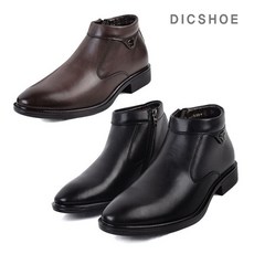 딕슈 남성 소가죽 데일리 키높이 부츠 구두 5cm BTMZ311