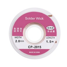 티놀지 2.0mm 납 흡입 테이프 1.5m, CP-2015-1, 1개